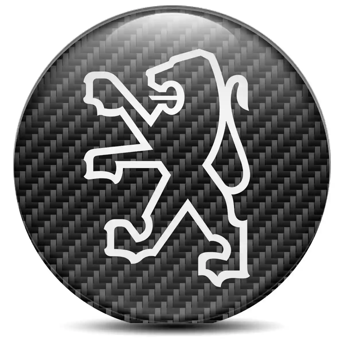 Peugeot Wheel Emblem Self-Adhesive Prime Quality