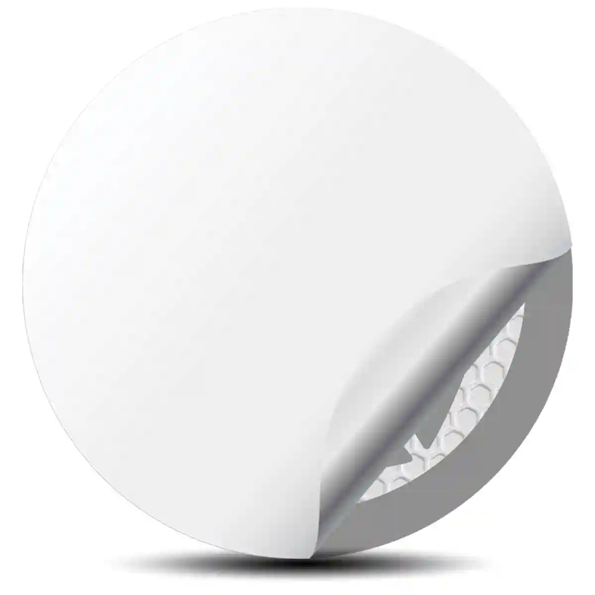 Plymouth Logo Silicone Badge Self-Adhesive Sleek Style