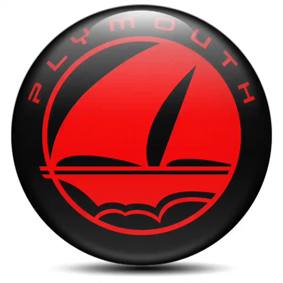Plymouth Wheel Emblems Refined Design