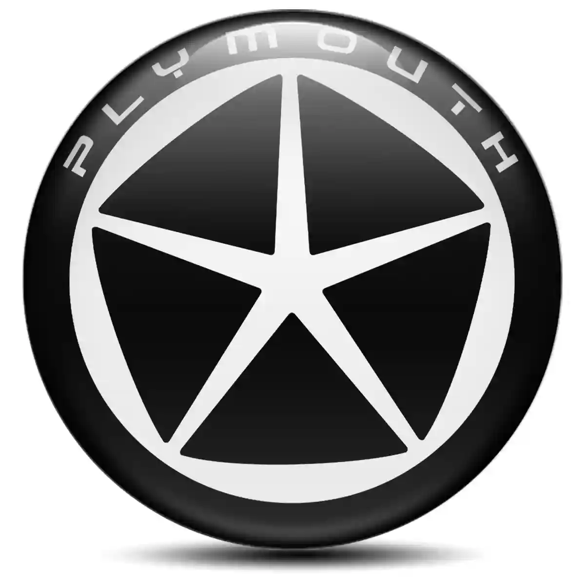 Plymouth Wheel Emblems Sleek Style