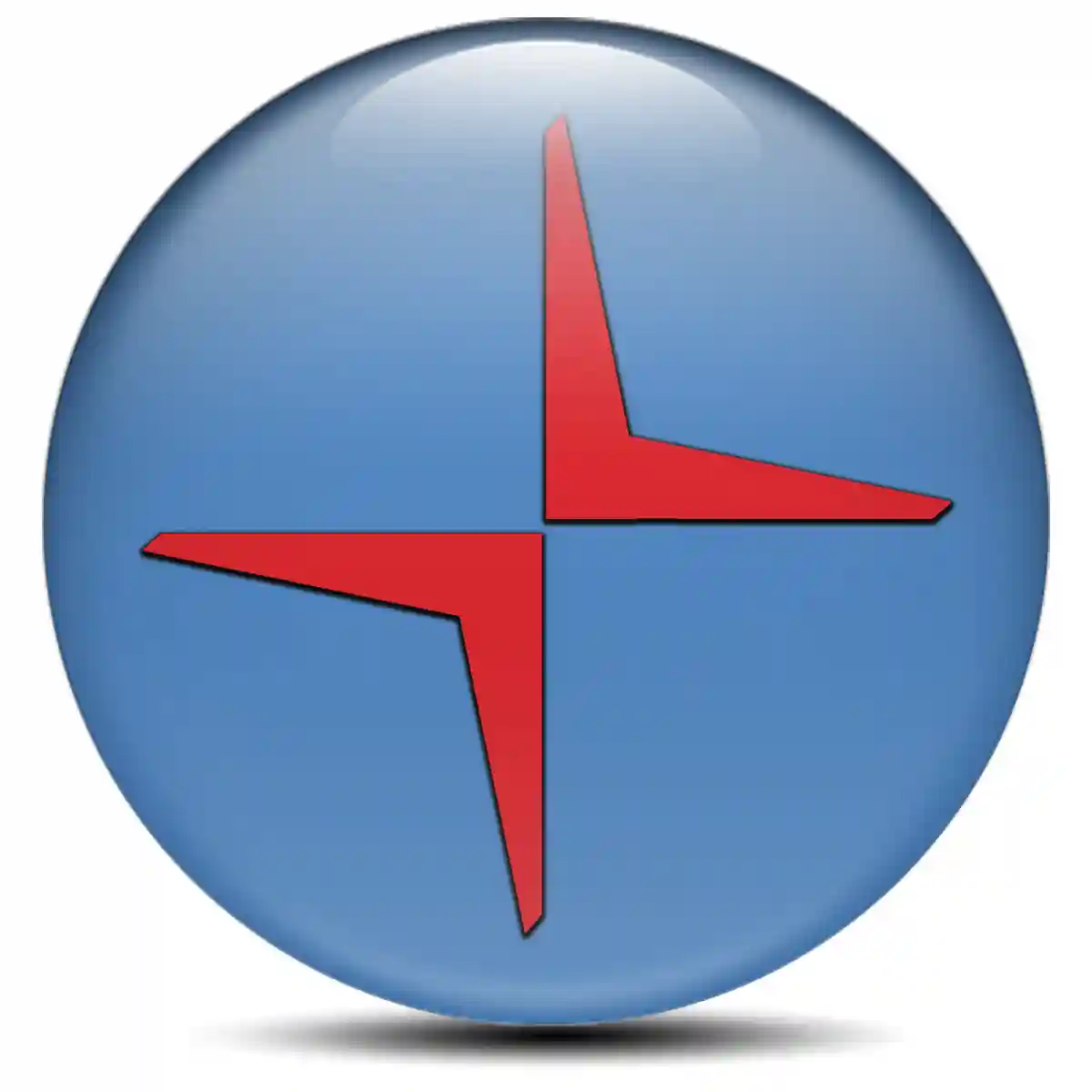 Polestar Badge Emblems Center Cap Self-Adhesive Sleek Style