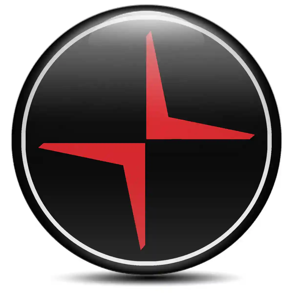 Polestar Badge Emblems Center Cap Sleek Style