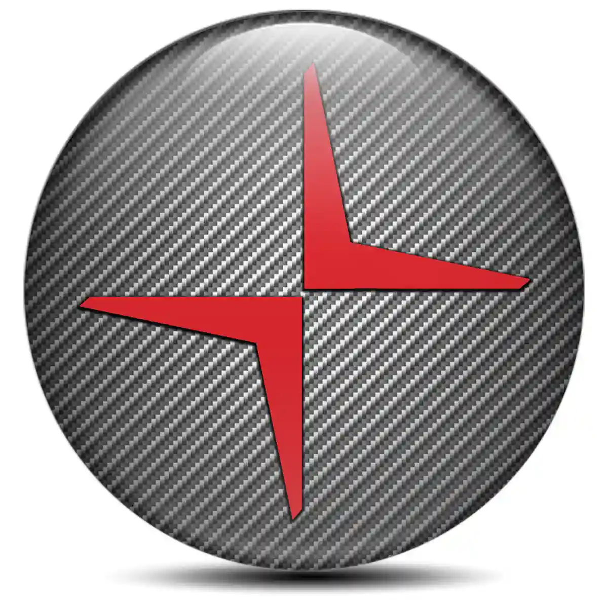 Polestar Domed Emblem Sleek Style