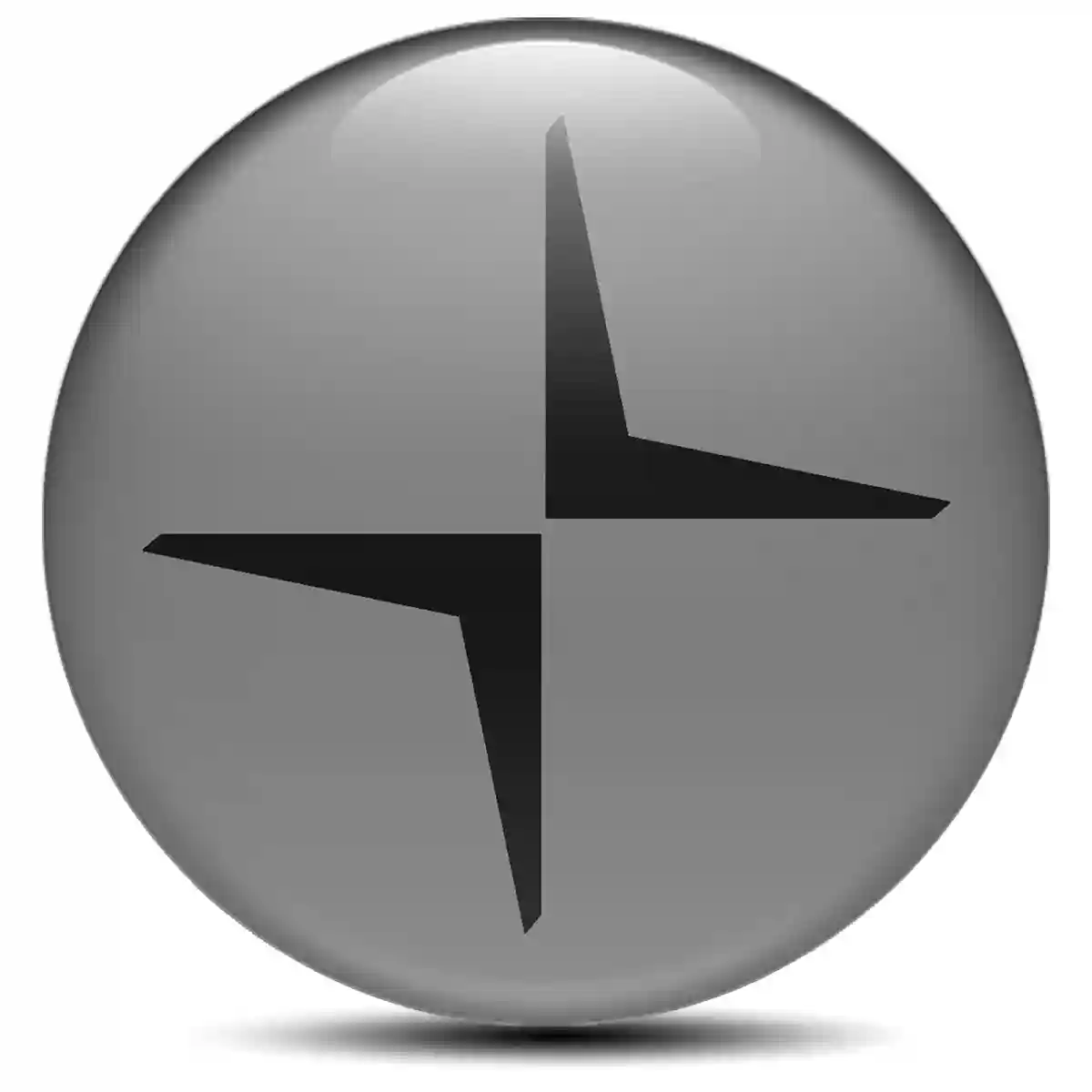Polestar Emblem Badge Self-Adhesive Sleek Style