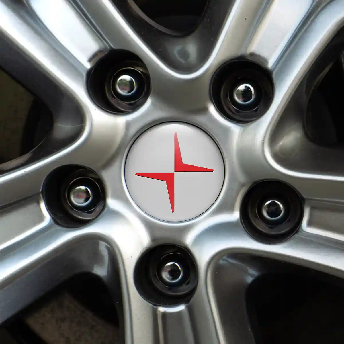 Polestar Emblem Center Hup Cap Sleek Style