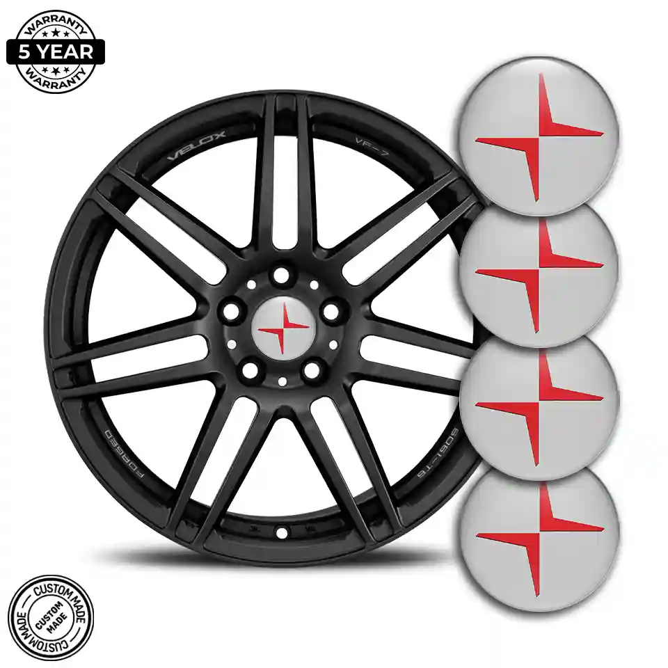 Polestar Emblem Center Hup Cap Sleek Style