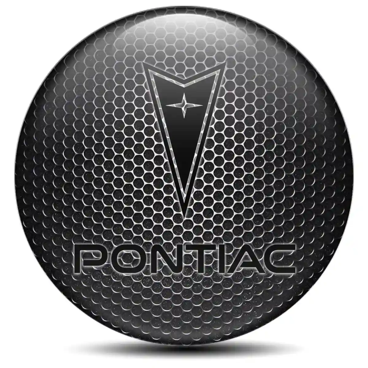 Pontiac Badge Emblems Center Cap Sleek Style