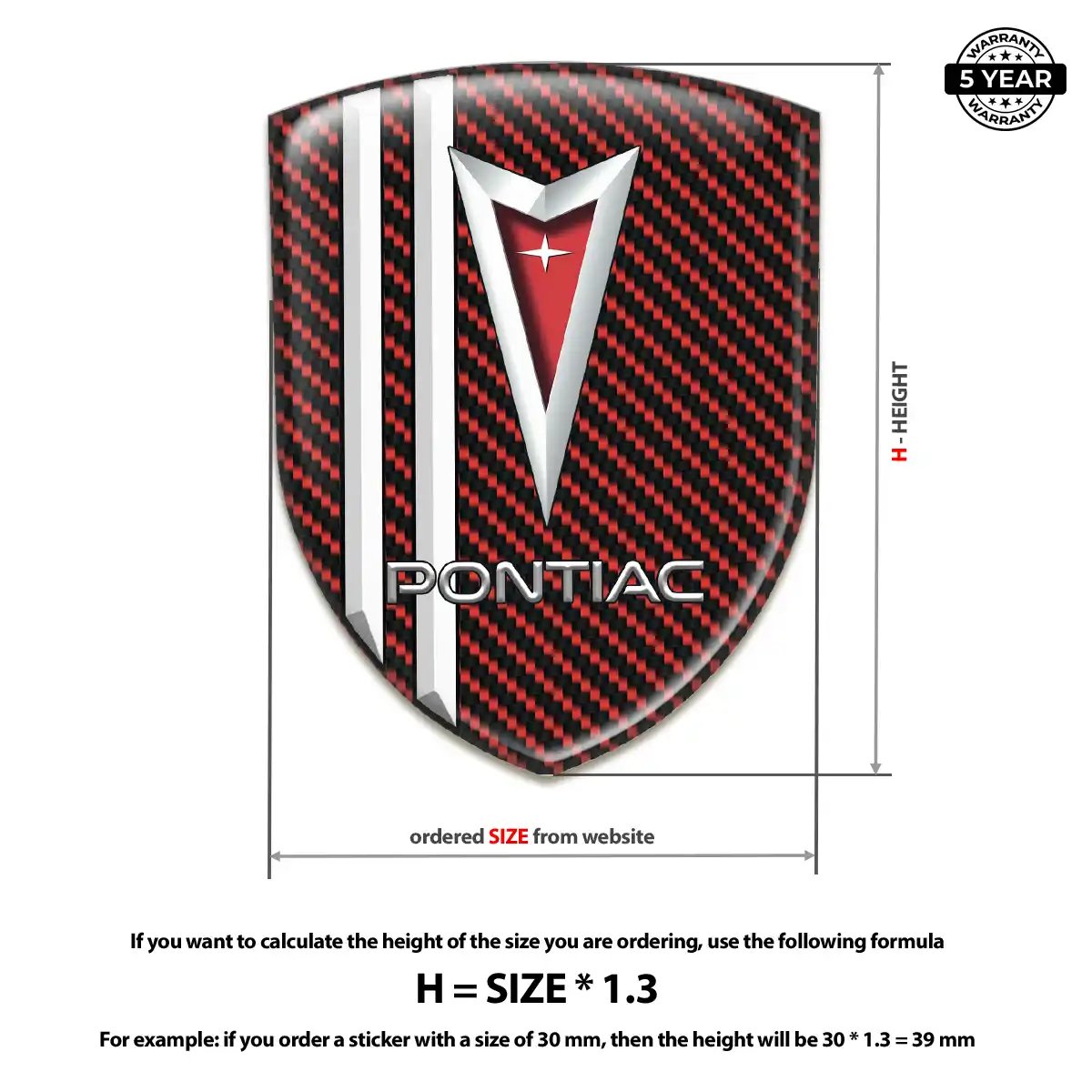 Pontiac Badge Refined Design