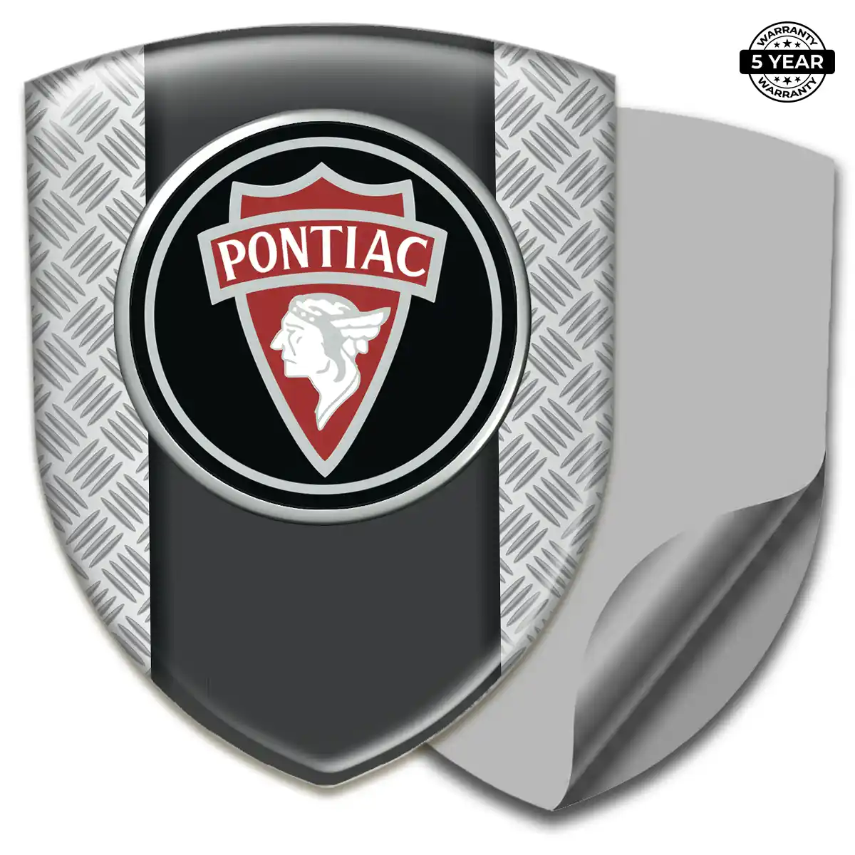 Pontiac Badge Sleek Style