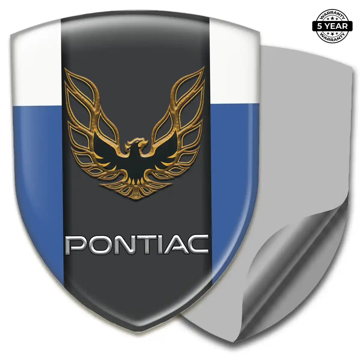 Pontiac Crest Logo Emblem Elite Finish