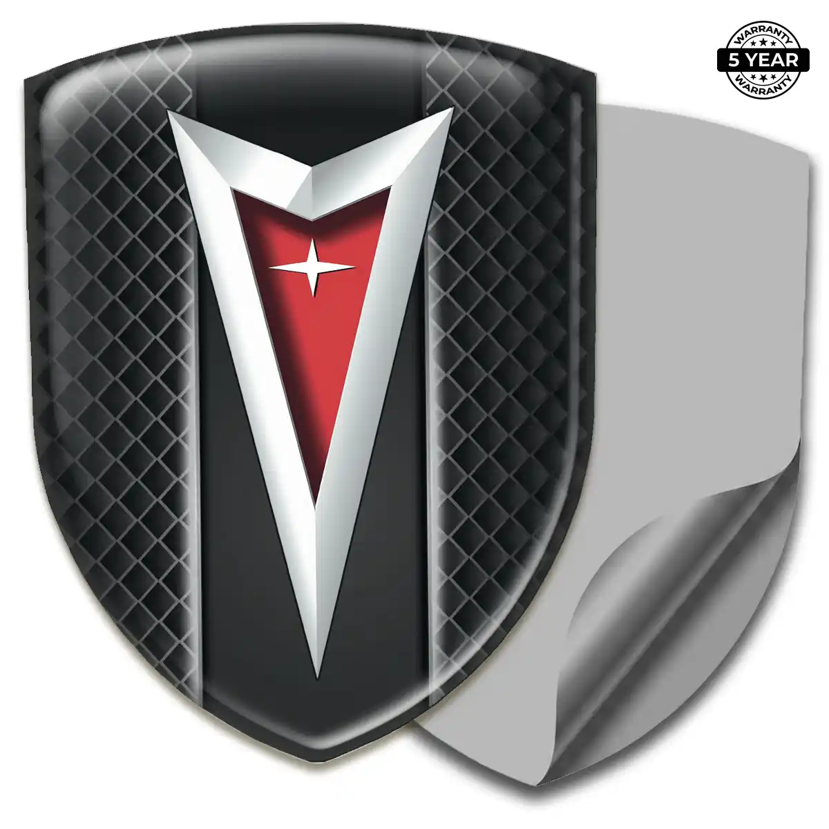 Pontiac Crest Logo Emblem Refined Design