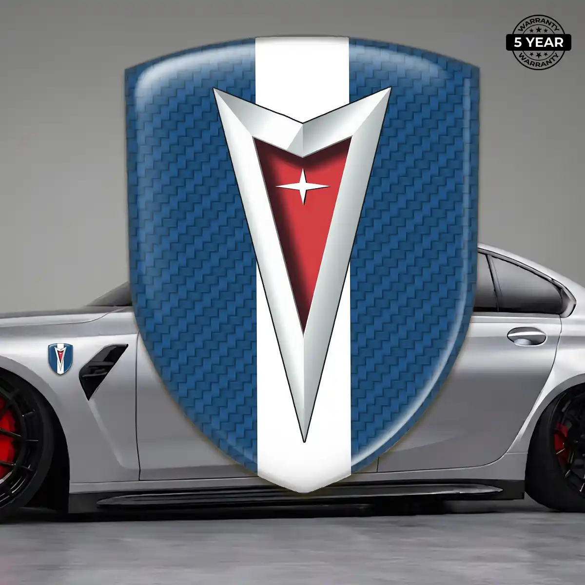 Pontiac Domed Badge Elite Finish