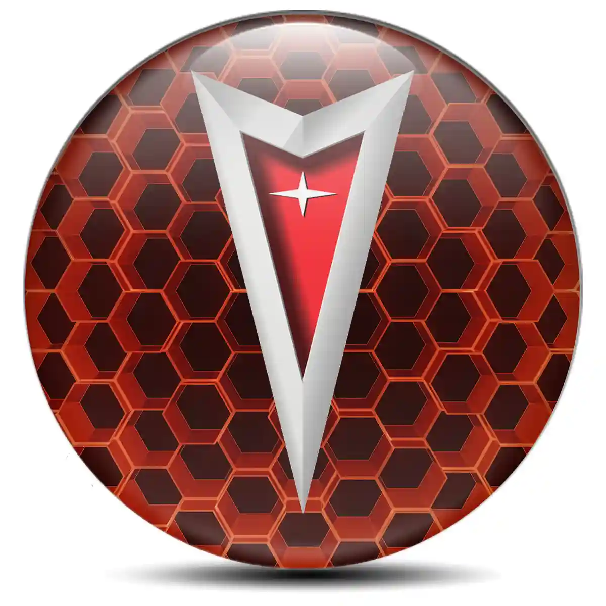 Pontiac Domed Emblem Elite Finish