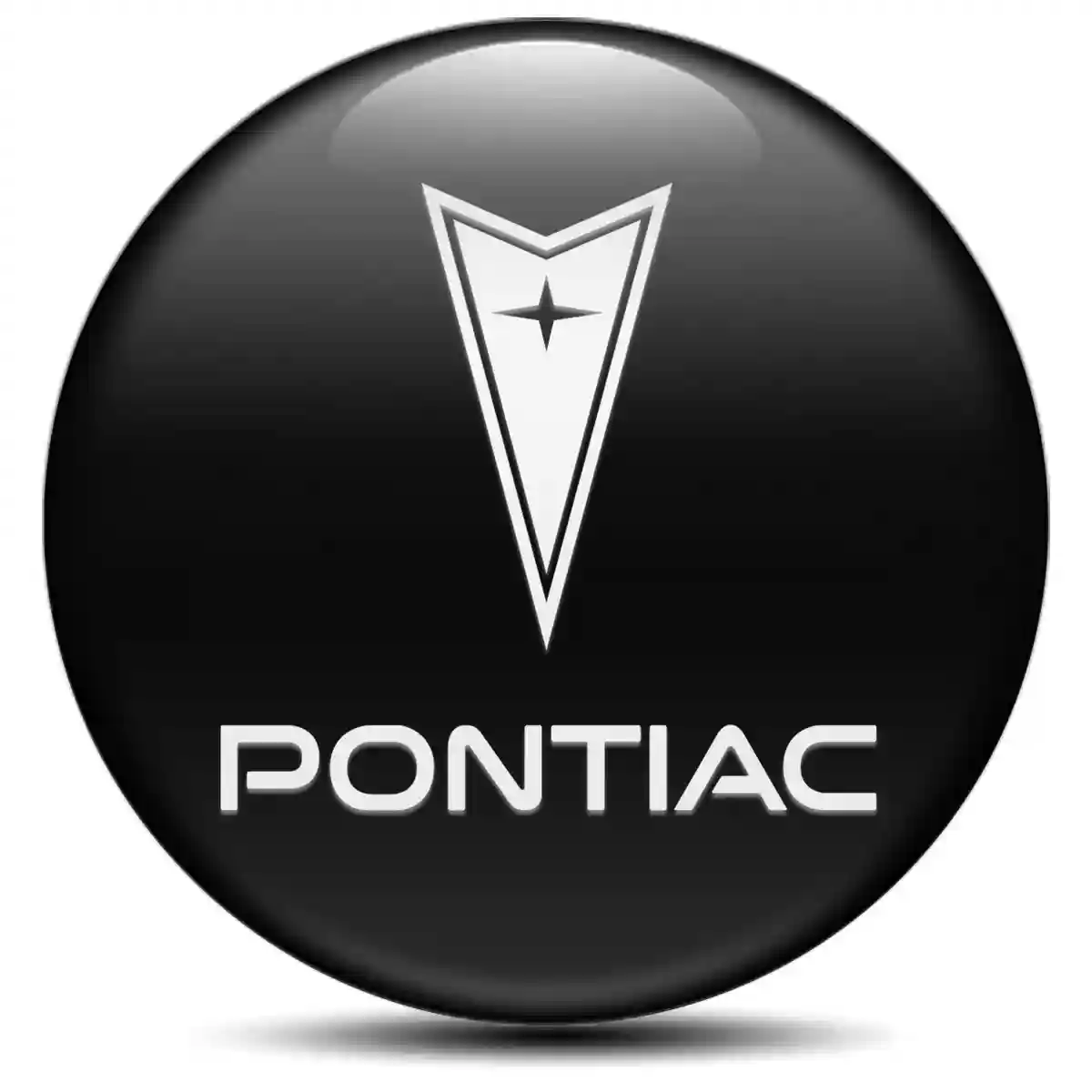 Pontiac Domed Emblem Sleek Style