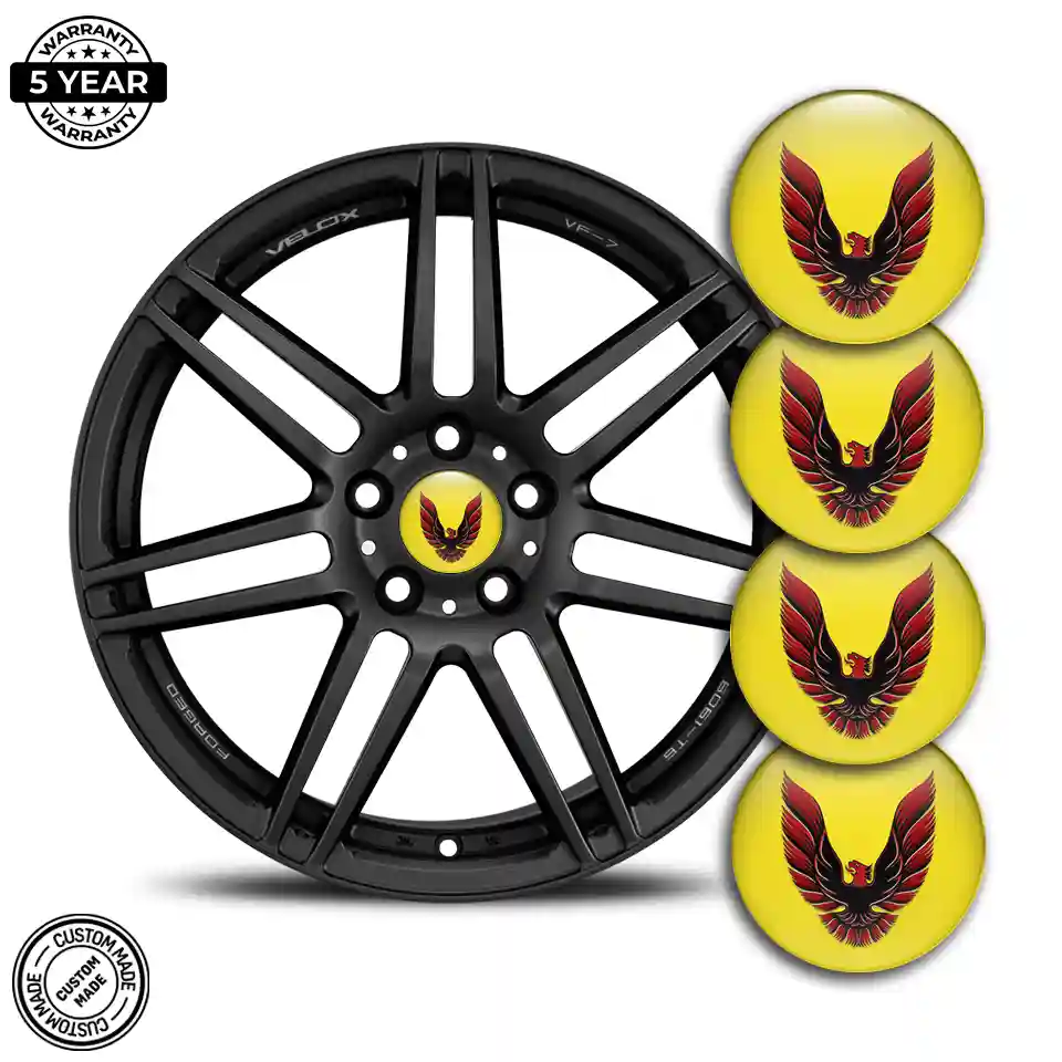 Pontiac Domed Sticker Sleek Style