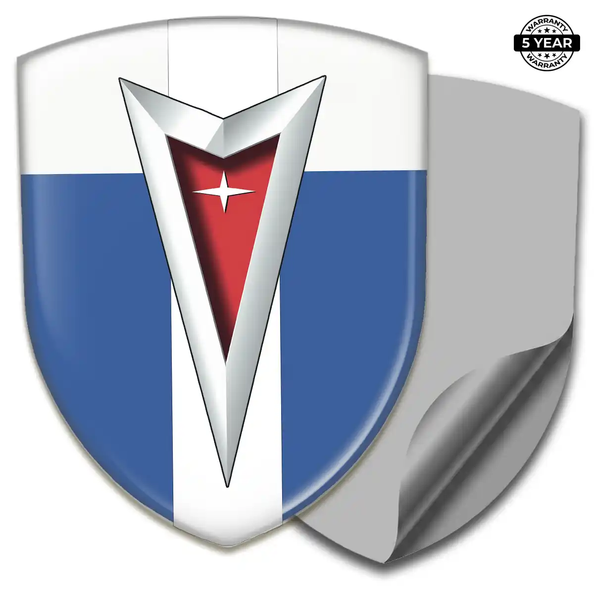 Pontiac Emblem Badge Logo Elite Finish