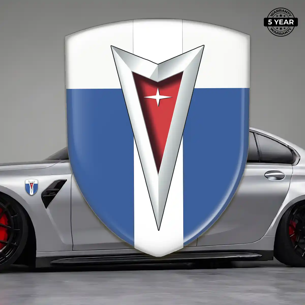 Pontiac Emblem Badge Logo Elite Finish