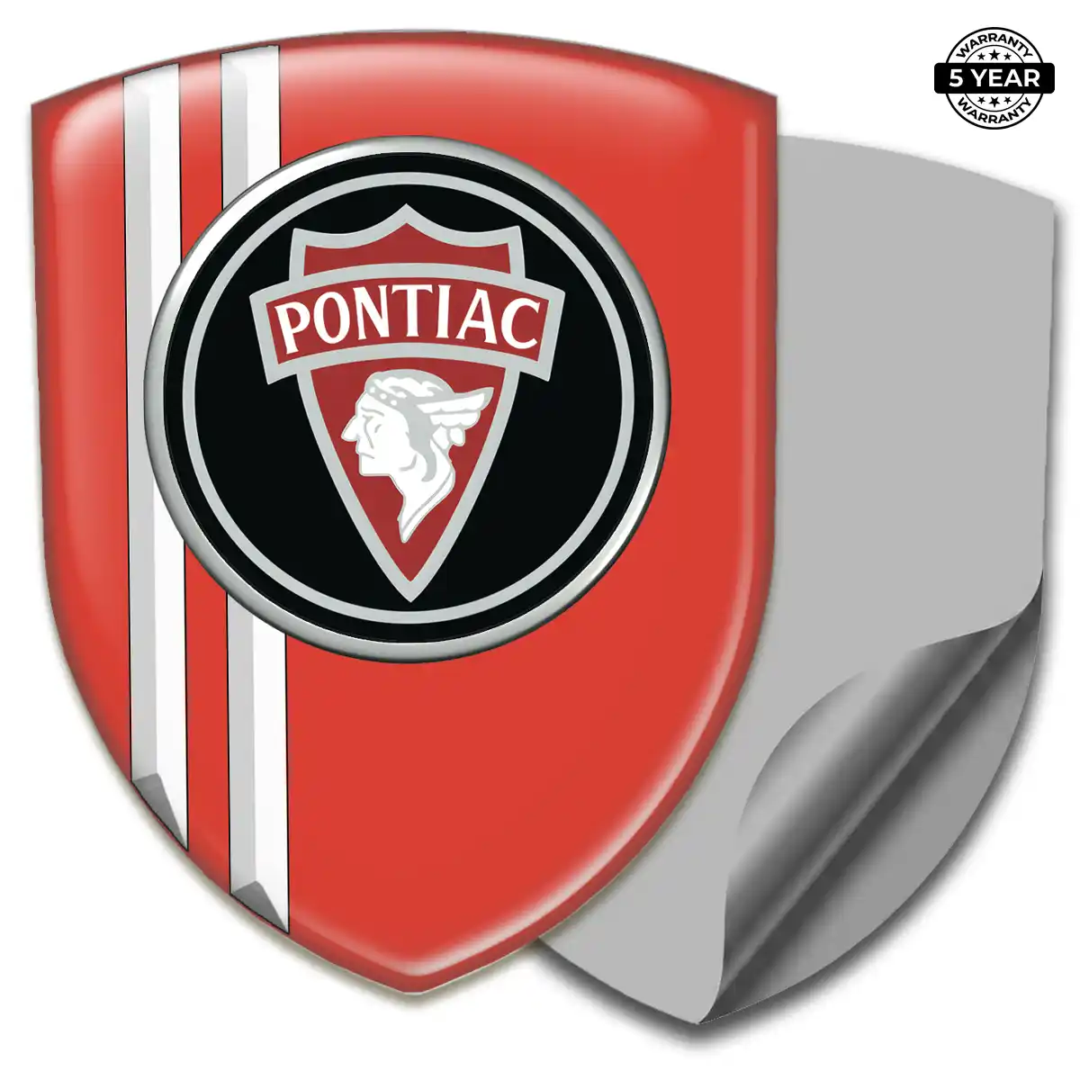 Pontiac Emblem Badge Logo Sleek Style