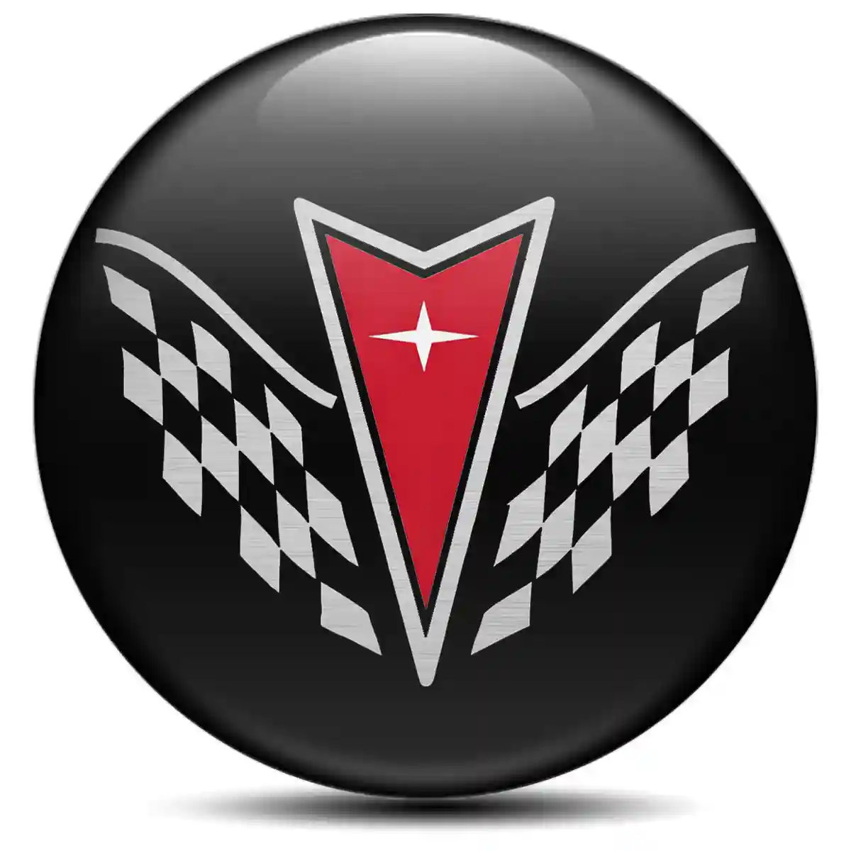 Pontiac Emblem Badge Refined Design