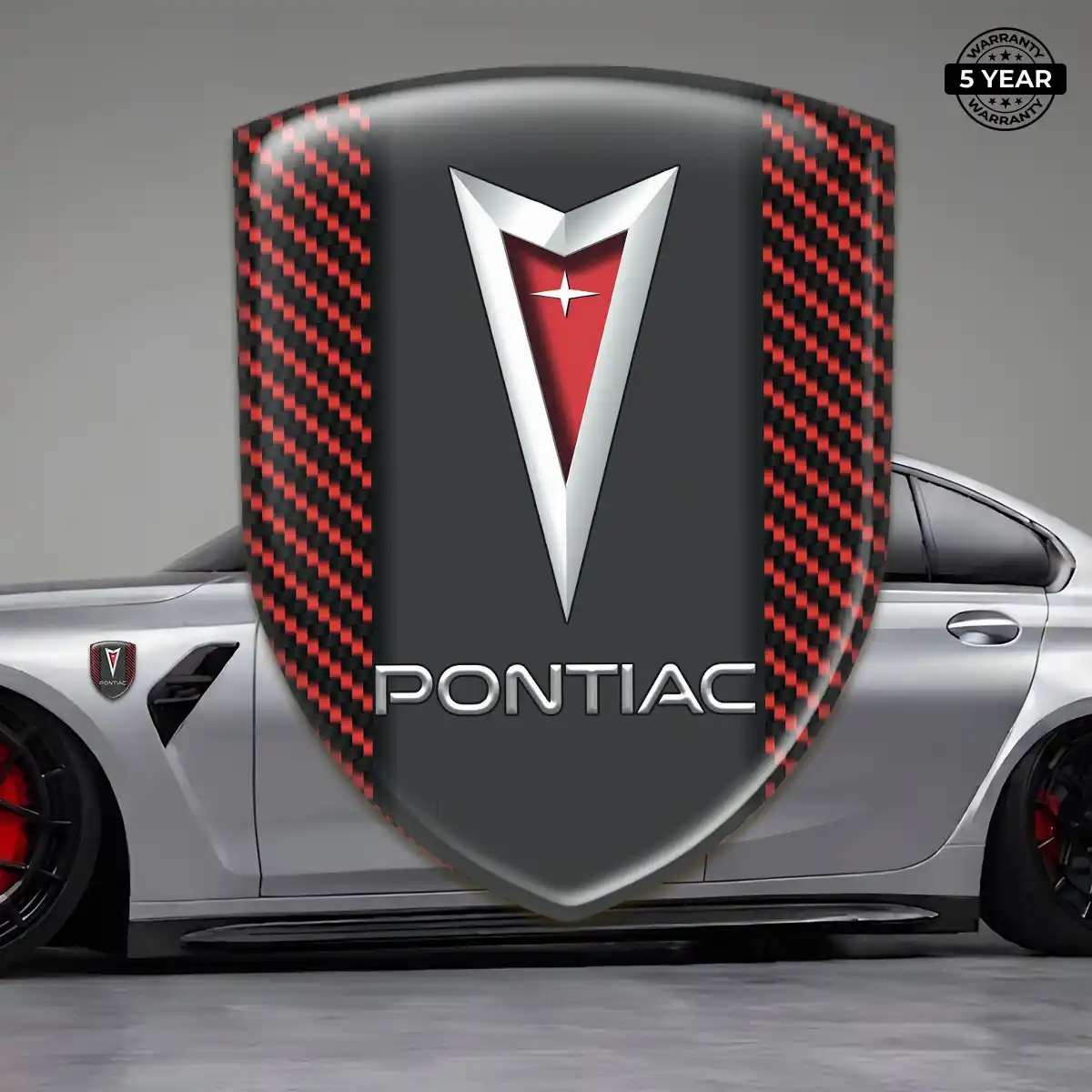 Pontiac Emblem Crest Elite Finish