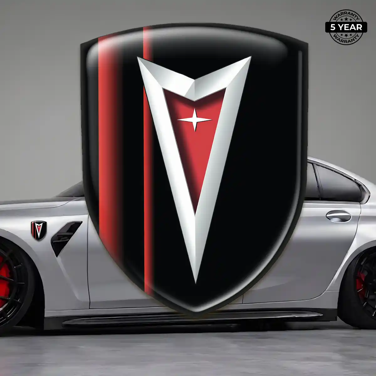 Pontiac Emblem Crest Refined Design