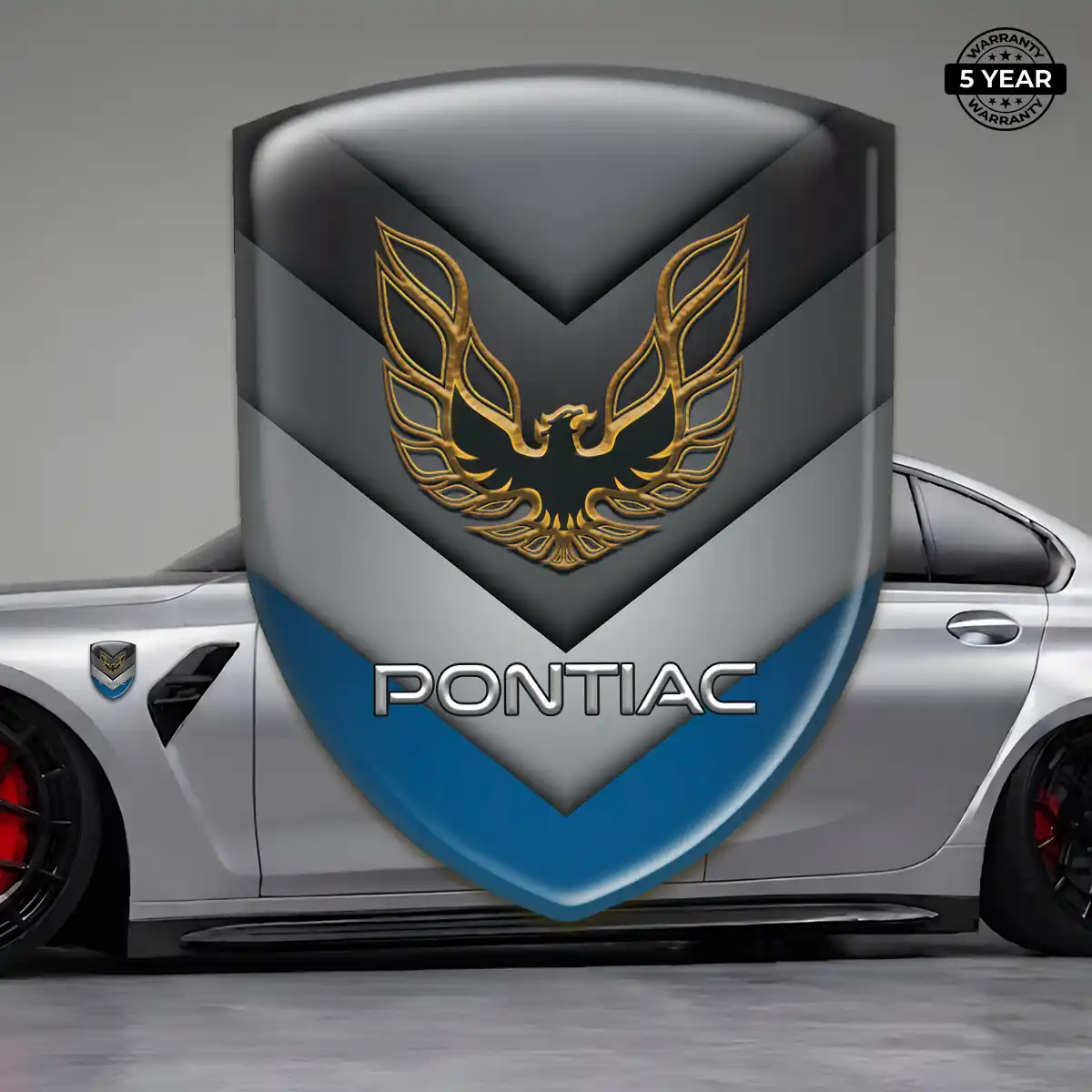 Pontiac Emblem Crest Sleek Style