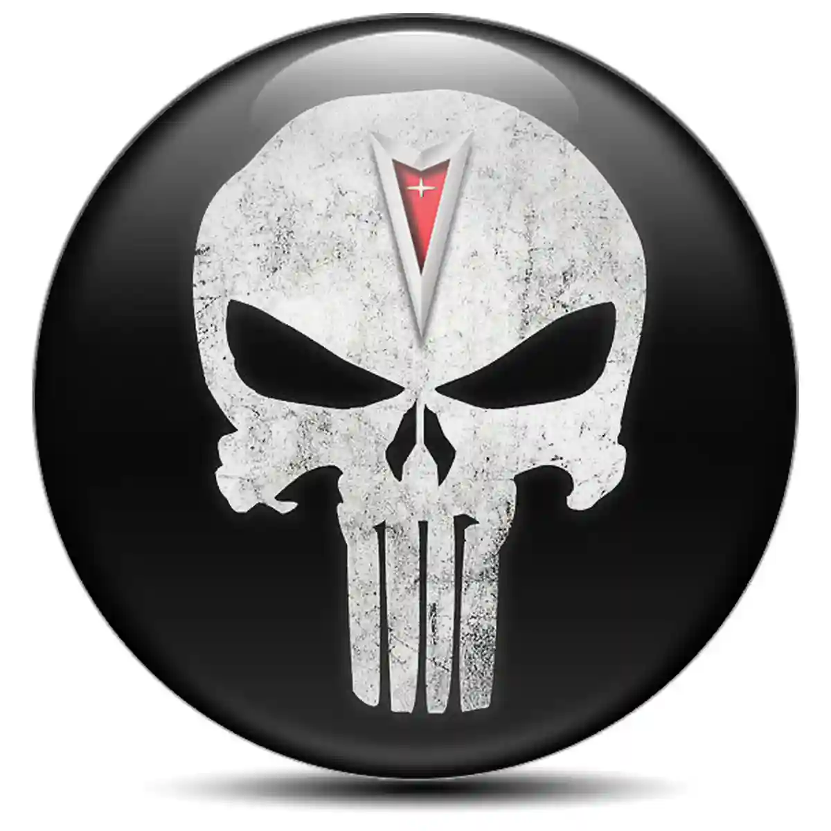 Pontiac Emblem Epoxy Self-Adhesive Refined Design