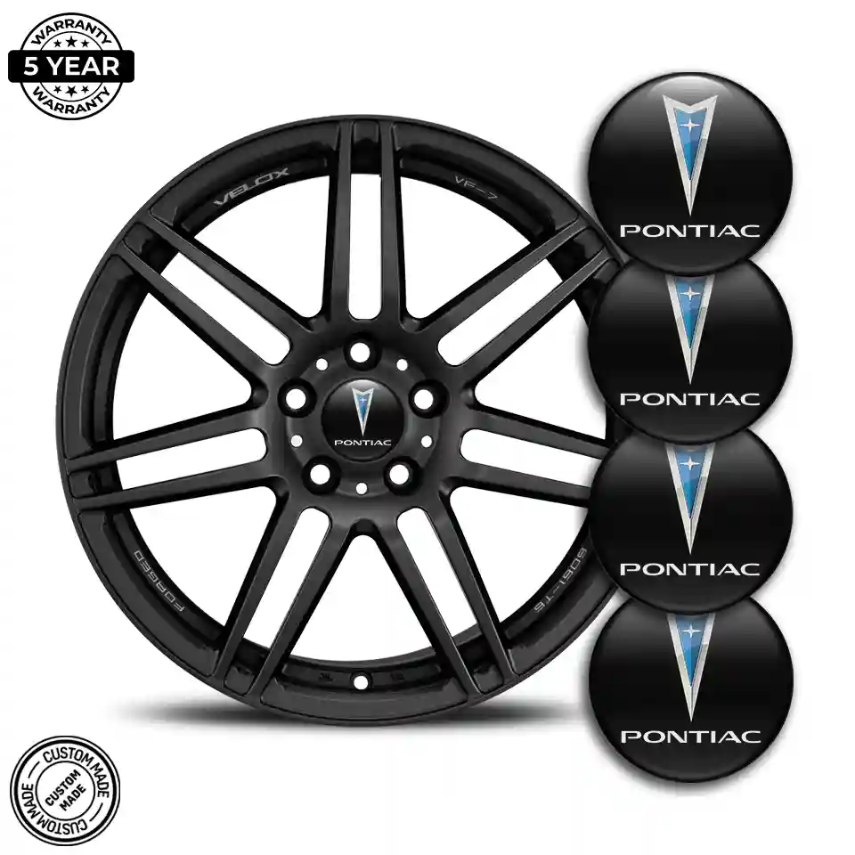 Pontiac Emblem Epoxy Self-Adhesive Sleek Style