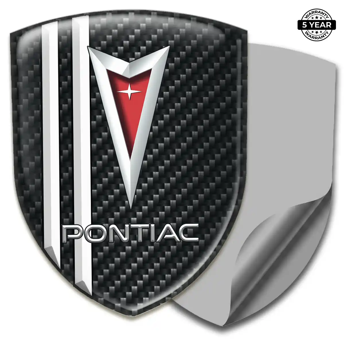 Pontiac Emblem Logo Badge Refined Design