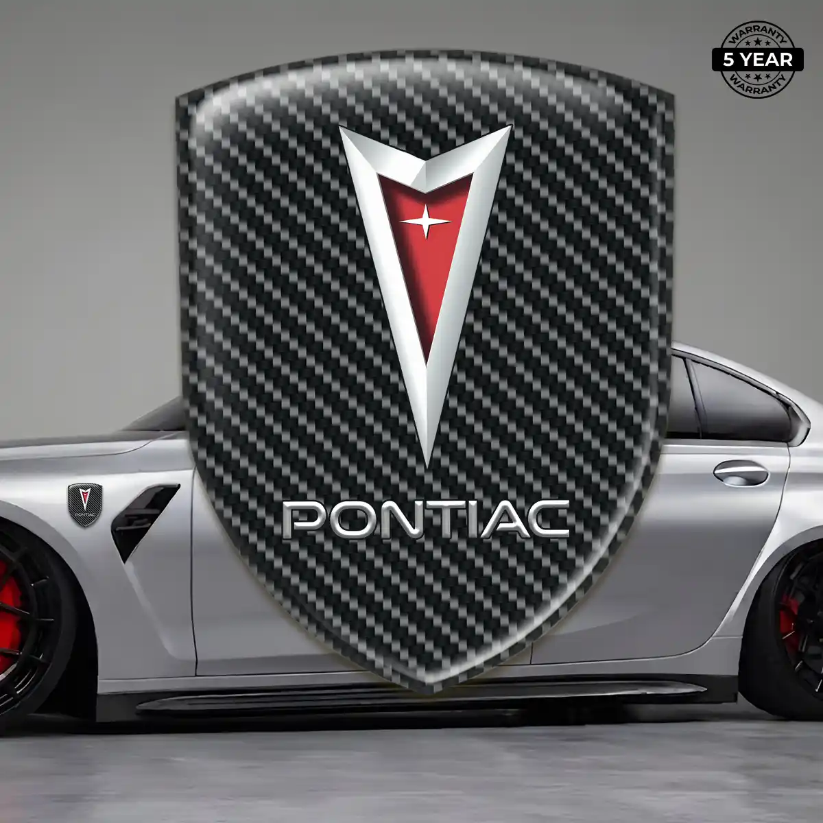 Pontiac Emblem Logo Badge Sleek Style