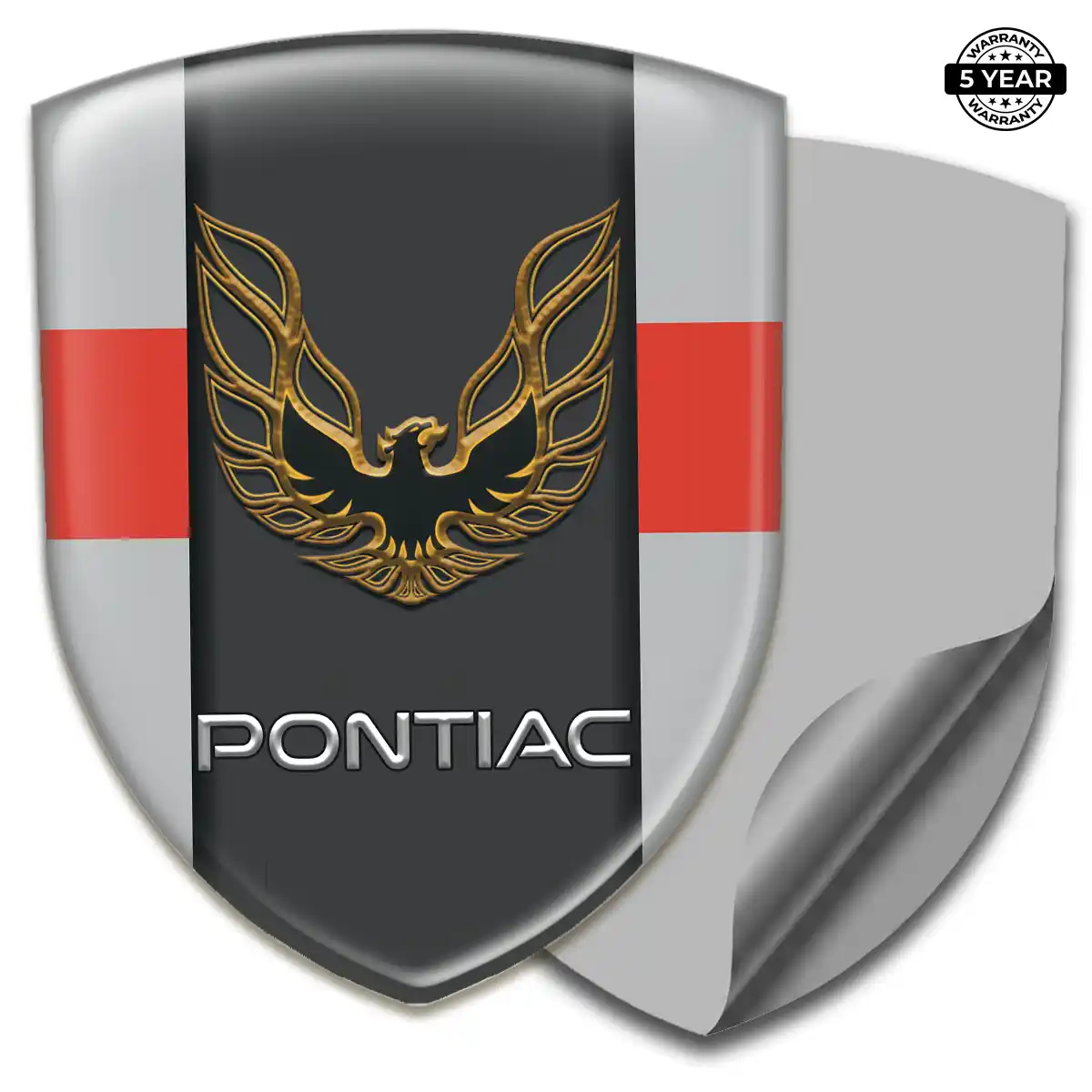 Pontiac Emblem Logo Elite Finish