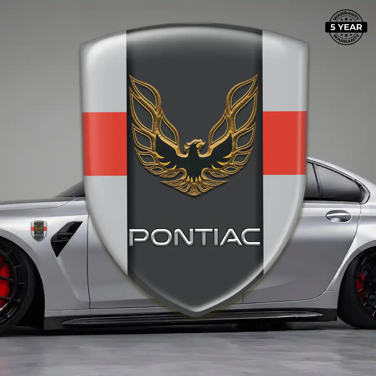 Pontiac Emblem Logo Elite Finish