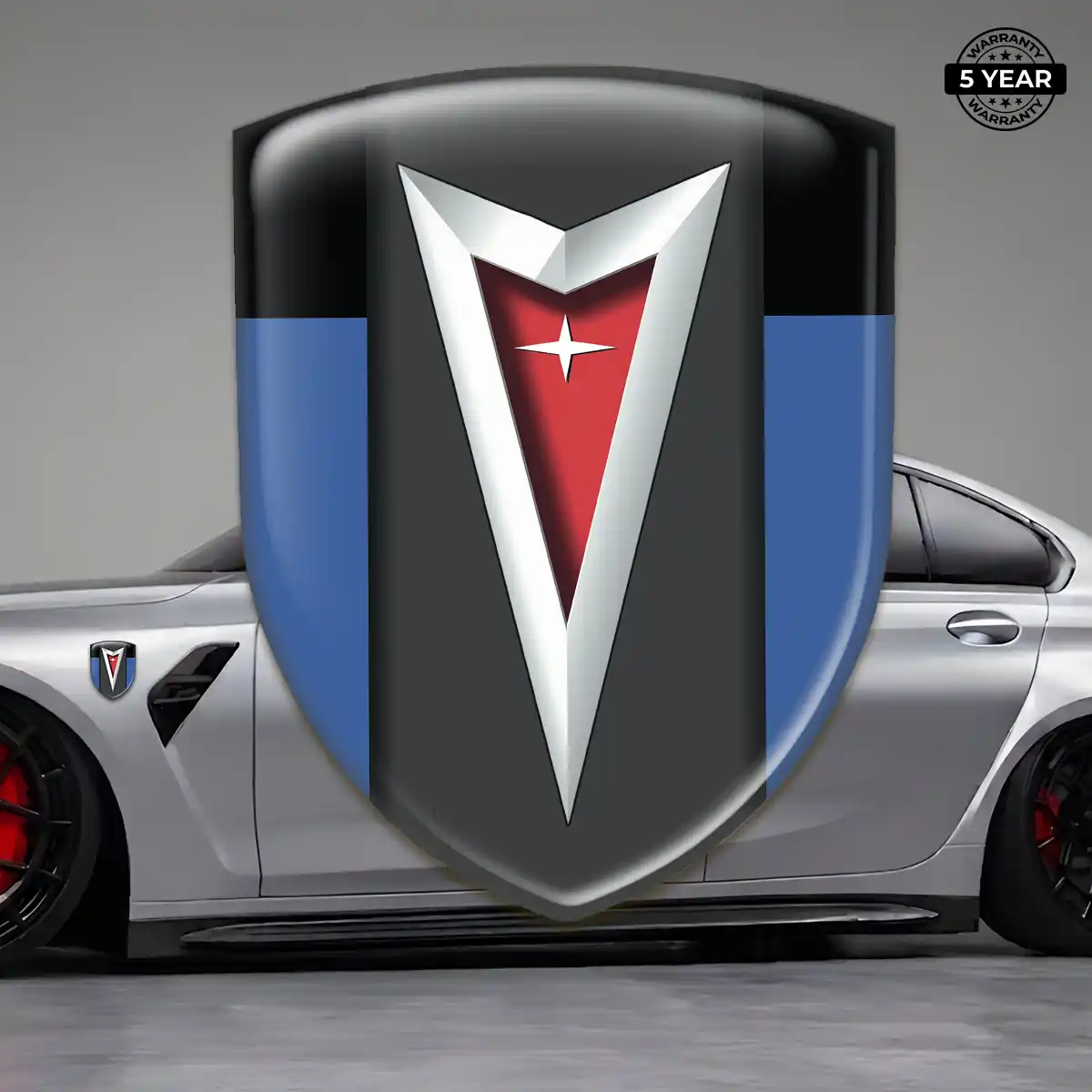 Pontiac Emblem Logo Sleek Style