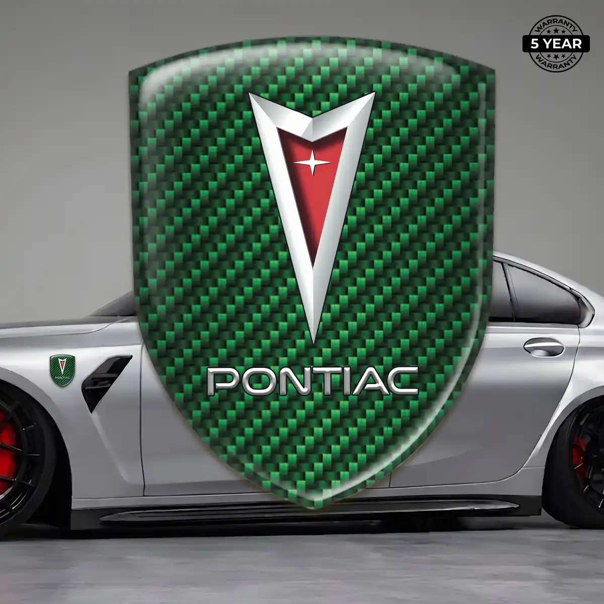 Pontiac Emblem Shield Refined Design