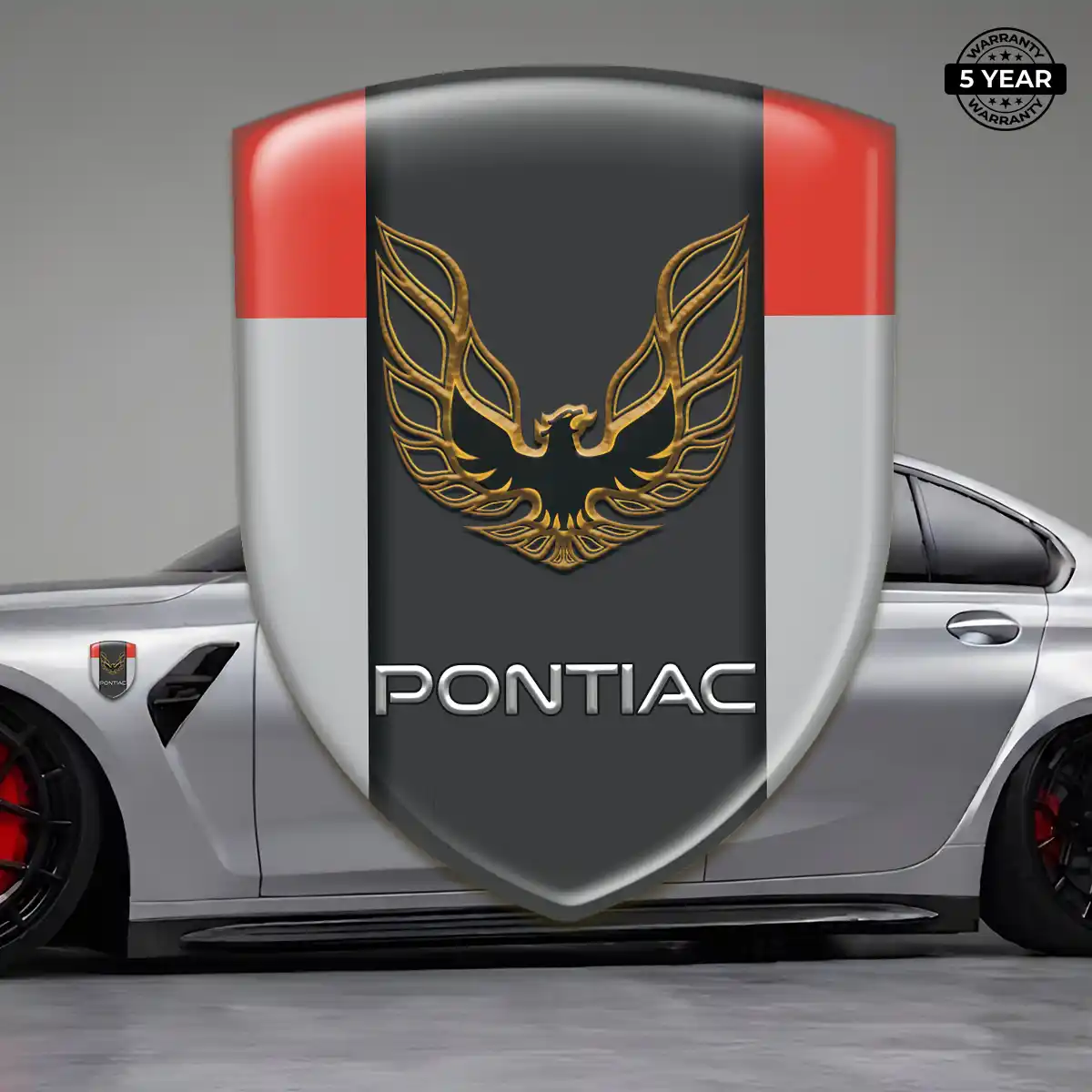 Pontiac Emblem Silicone Elite Finish