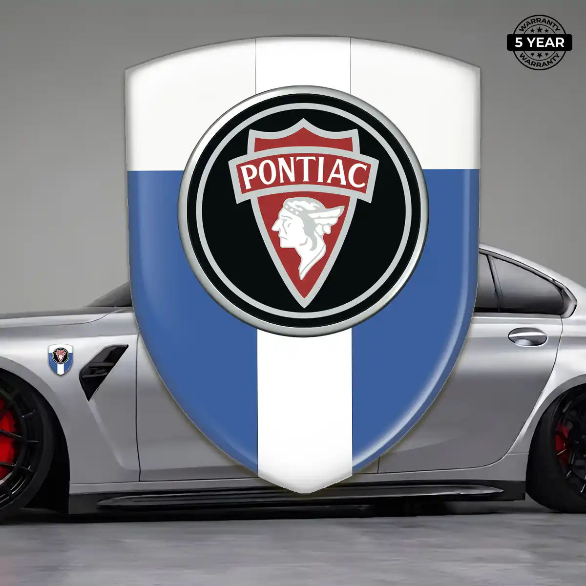 Pontiac Emblem Silicone Refined Design
