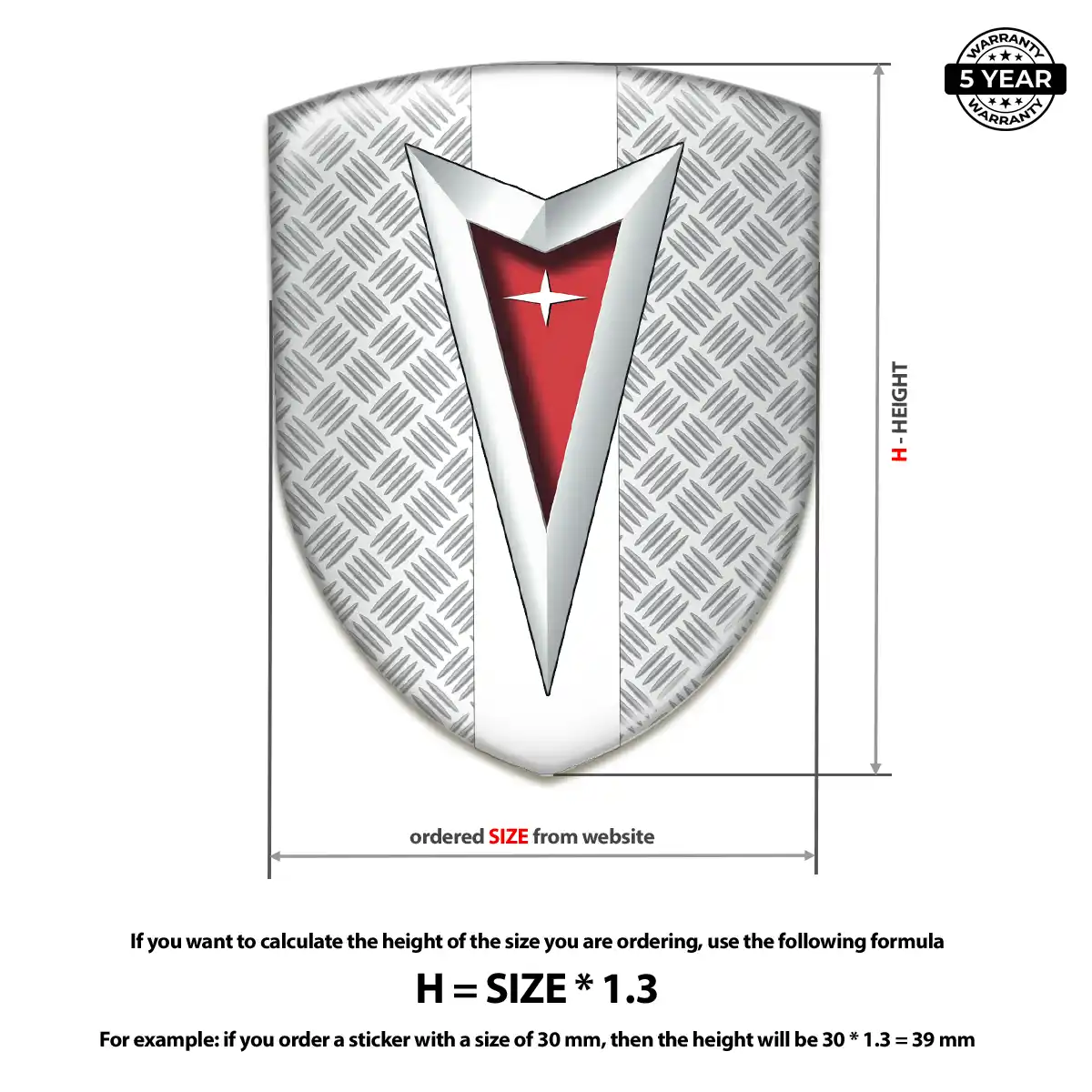 Pontiac Emblem Superior Craft