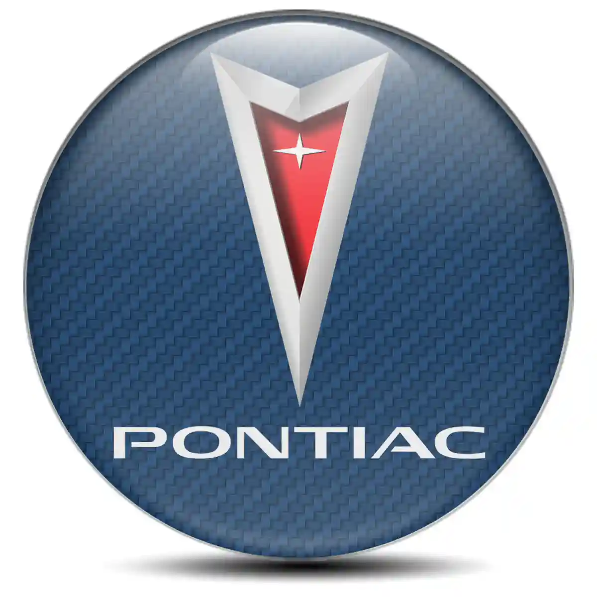 Pontiac Emblem Wheel Center Caps Elite Finish
