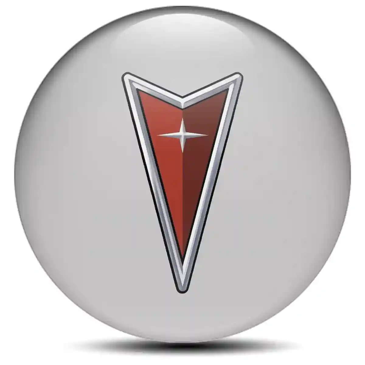 Pontiac Epoxy Sticker Refined Design