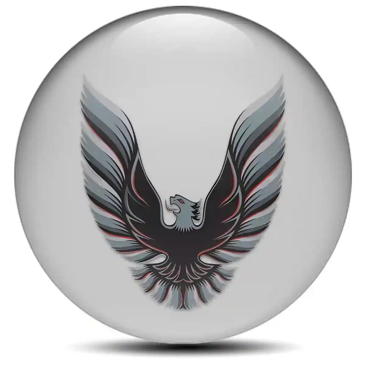 Pontiac Epoxy Sticker Sleek Style