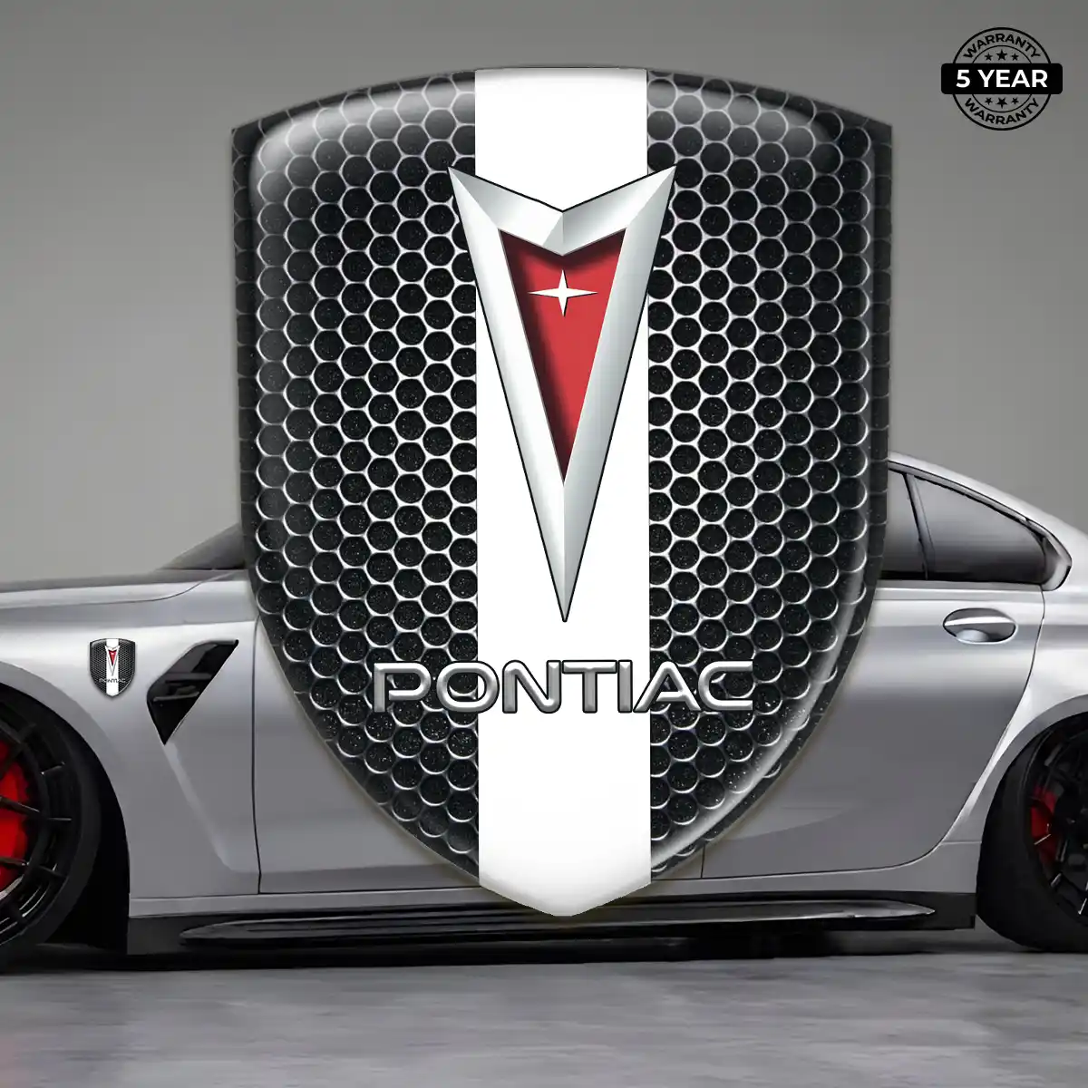 Pontiac Logo Badge Refined Design