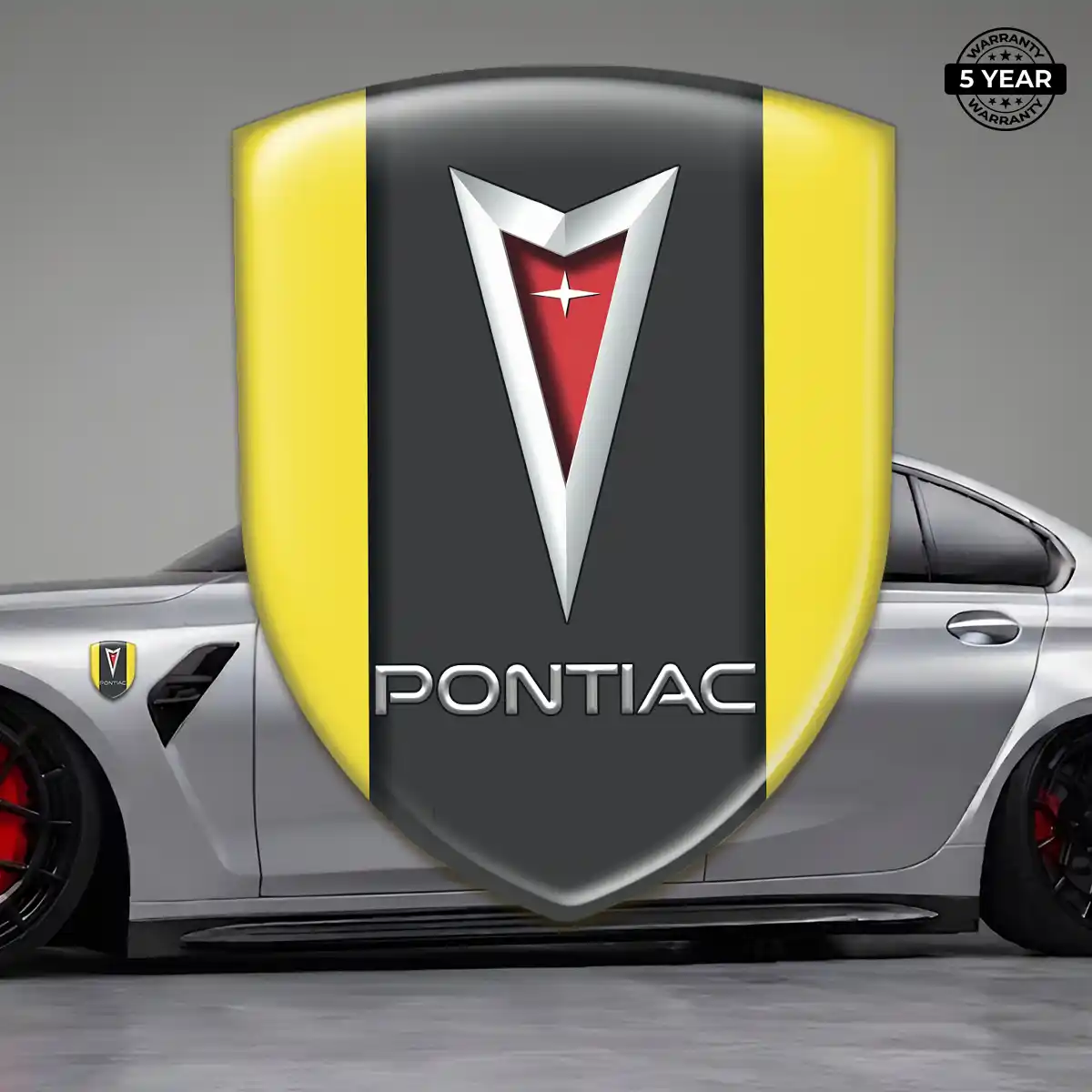 Pontiac Logo Badge Sleek Style