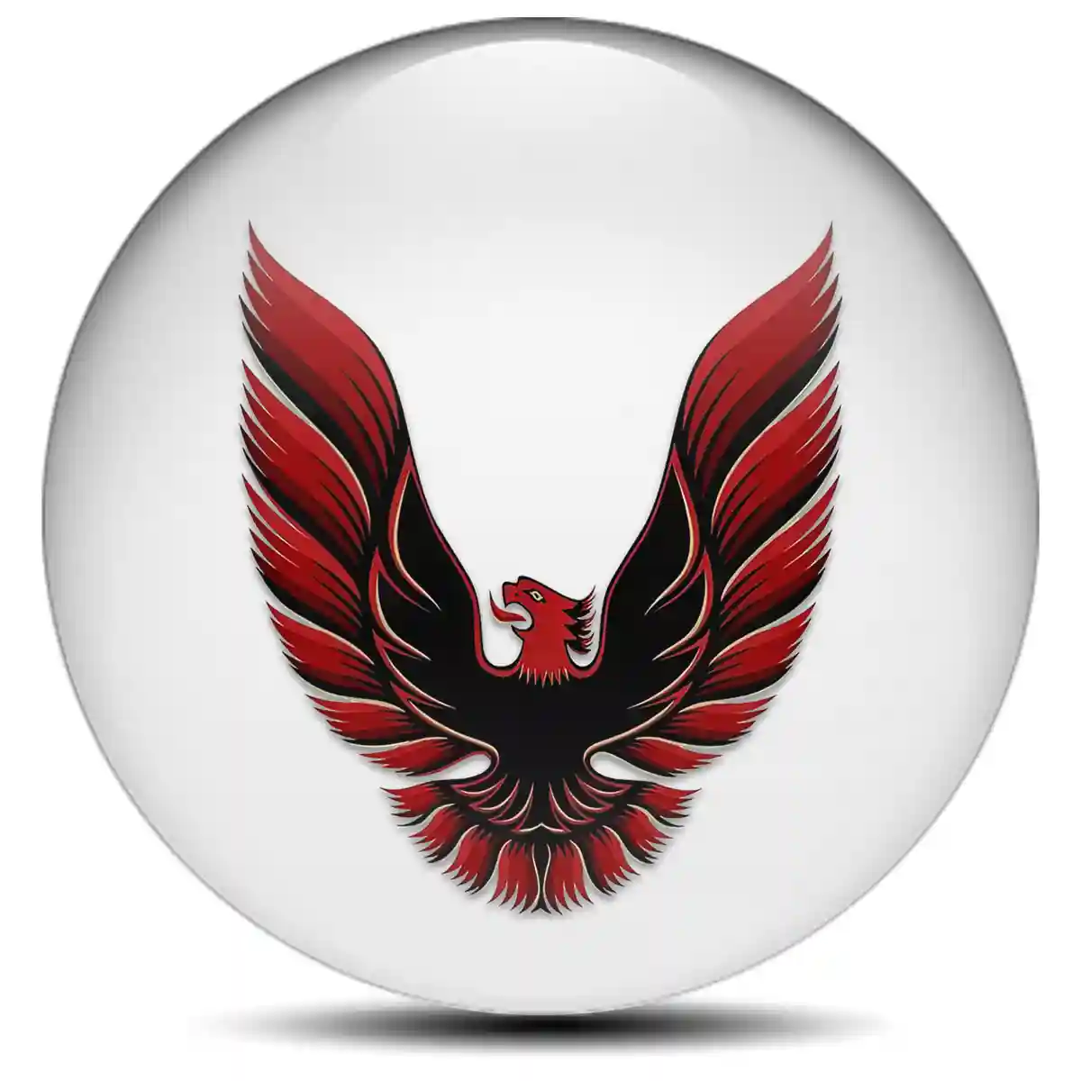 Pontiac Logo Emblem Self-Adhesive Refined Design