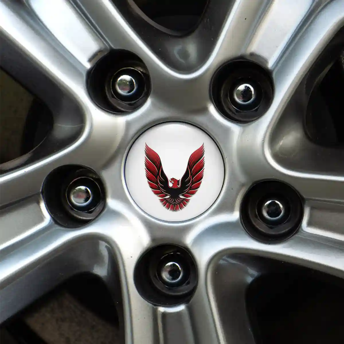 Pontiac Logo Emblem Self-Adhesive Refined Design