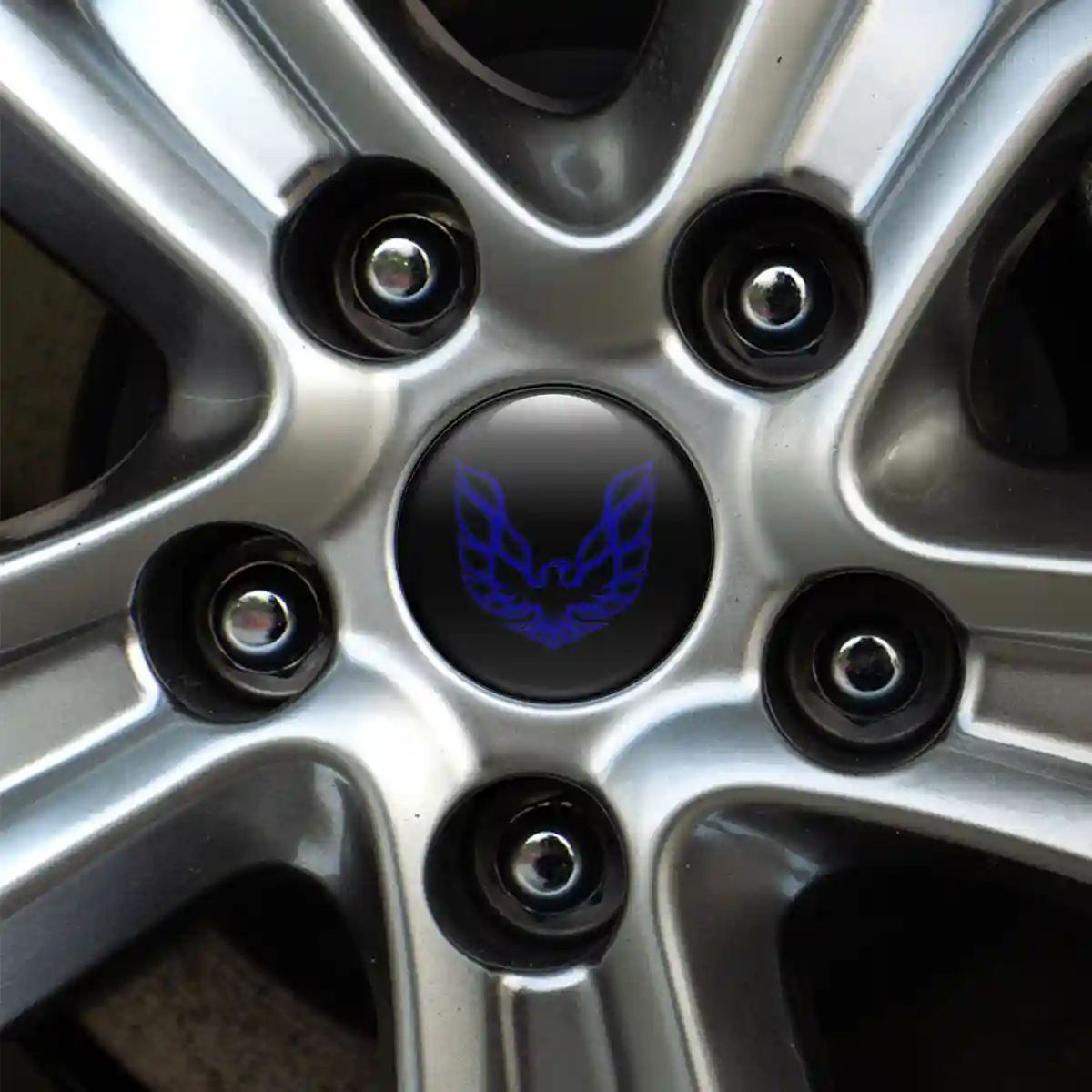 Pontiac Logo Silicone Badge Elite Finish