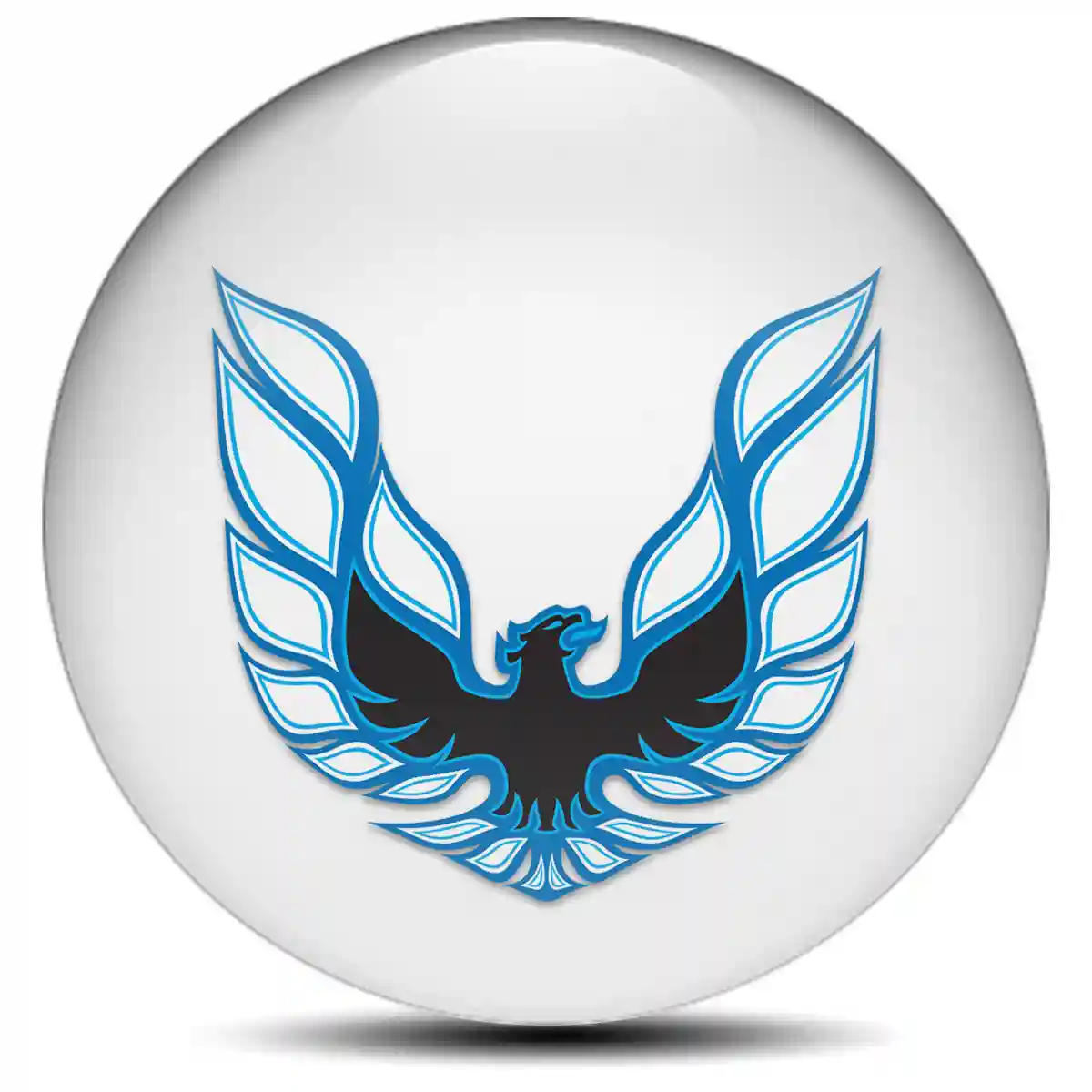 Pontiac Logo Silicone Badge Sleek Style