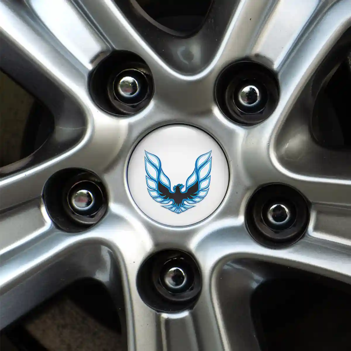 Pontiac Logo Silicone Badge Sleek Style