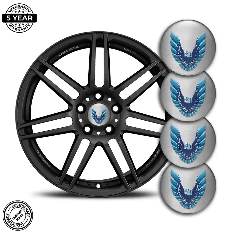 Pontiac Logo Silicone Sticker Self-Adhesive Refined Design