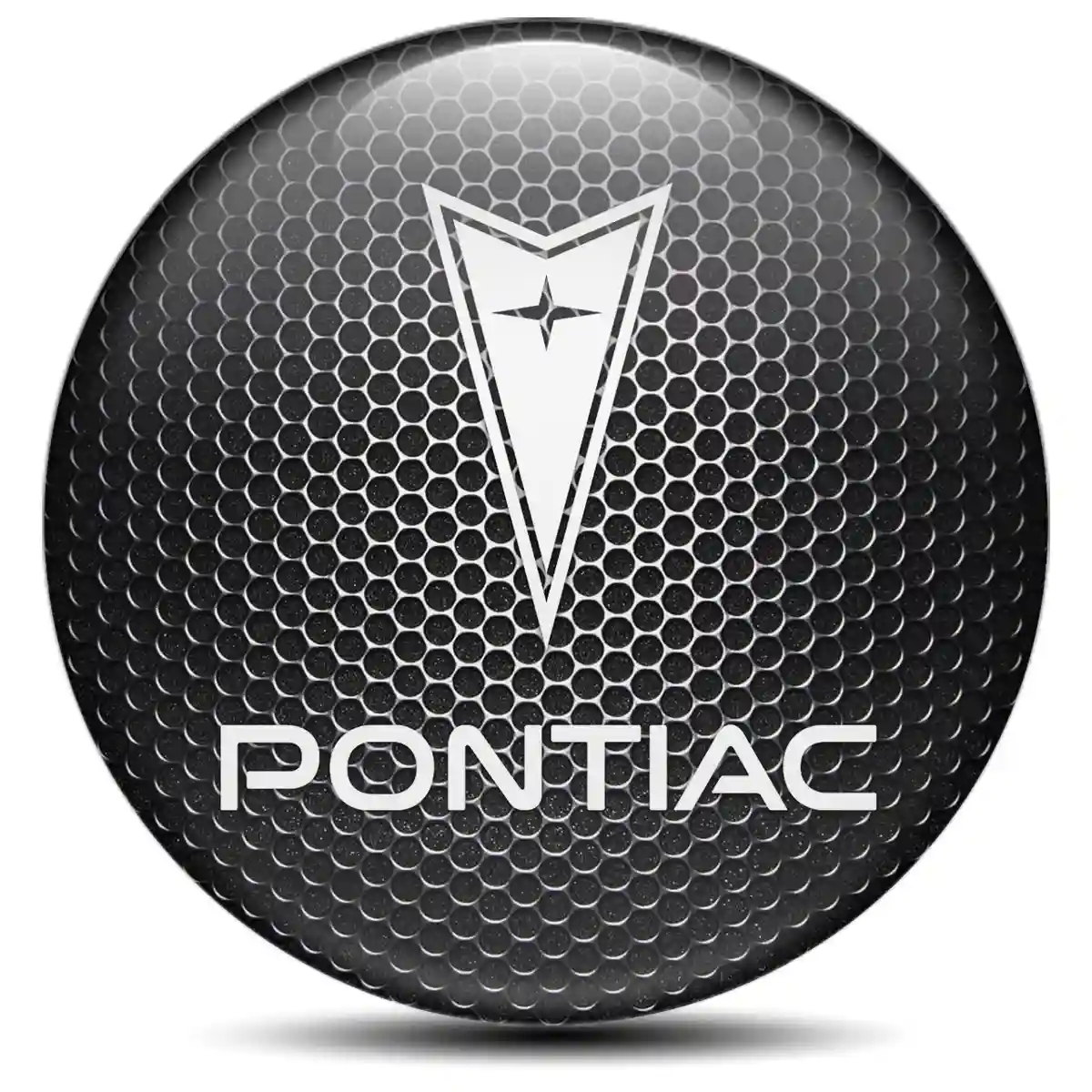 Pontiac Logo Sticker Elite Finish