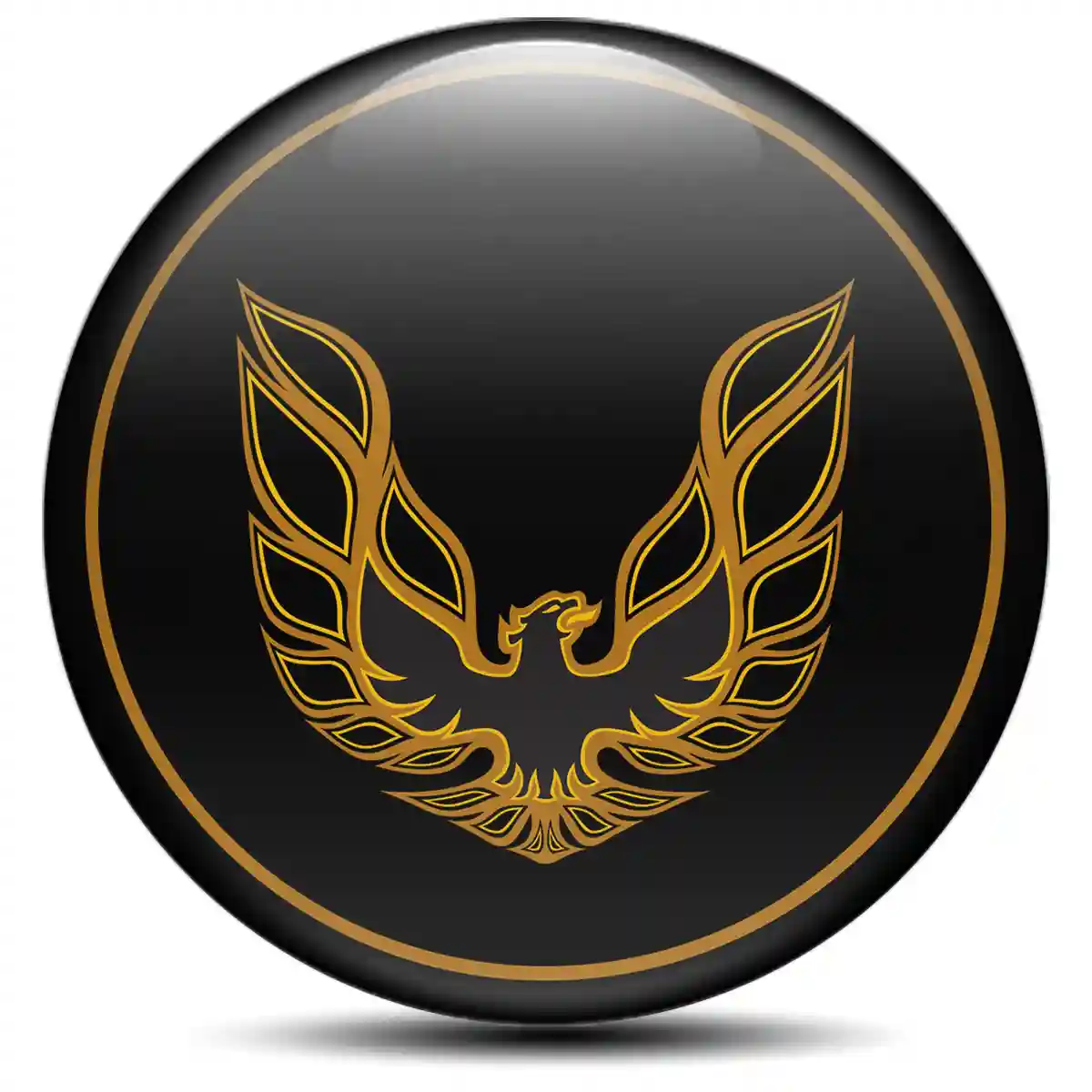 Pontiac Silicone Sticker Self-Adhesive Sleek Style